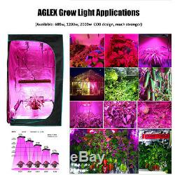 Aglex 600w Led Grow Light Cob Full Spectrum Veg Fleur Hydroponique De Plantes D'intérieur