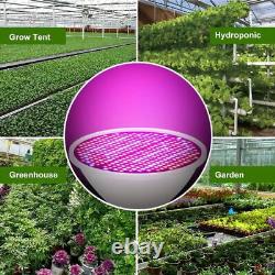 Ampoule de croissance à spectre complet 300LED Grow Light pour plantes d'intérieur Fleurs Veg Growing