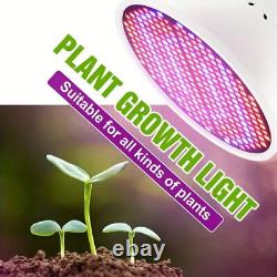 Ampoule de croissance à spectre complet 300LED pour plantes d'intérieur, fleurs et légumes en croissance