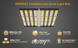 Araignée 730W Lampe de Croissance LED Améliorée pour Culture Intérieure Commerciale de Légumes et Fleurs Toutes les Étapes