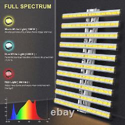 Barre de lumière de culture LED Full Spectrum IR UV de 800W 640W 320W pour plantes d'intérieur Veg Bloom