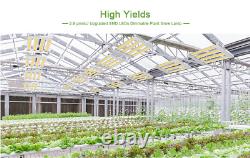Barre de lumière de culture LED Phlizon PRO 3000W pour plantes d'intérieur fleurs hydroponiques