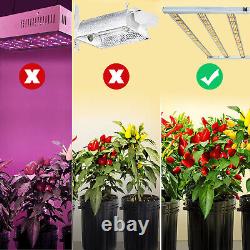 Barre de lumière de culture à LED de 640W pour Veg Bloom Flower Sunlike Full Spectrum en stock aux États-Unis