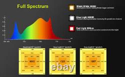 Barre lumineuse de culture pour araignées BAR-8000W Samsung LED Full Spectrum Hydroponique Intérieur Veg