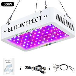 Bloomspect 600w Led Grow Light Full Spectrum For Indoor Plants Veg Flower