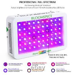 Bloomspect 600w Led Grow Light Full Spectrum For Indoor Plants Veg Flower