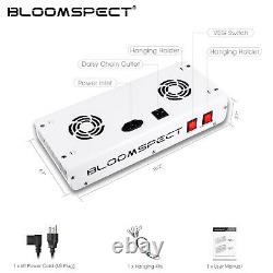Bloomspect 600w Led Grow Light Full Spectrum With Reflector Veg&bloom Switches