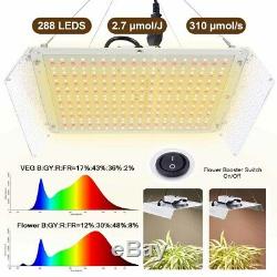 Carambole 3000w Led Grow Light Full Spectrum Qb Lampe Plantes D'intérieur Veg Fleurs