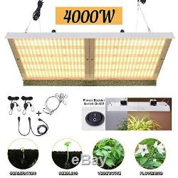 Cb 4000w En Métal Led Grow Light 3500k Full Spectrum Pour Plantes D'intérieur Veg & Fleurs