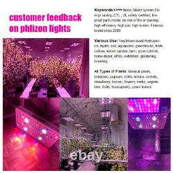 Cree Cob 1500w Led Plant Grow Lights Full Spectrum Indoor Hydro Lampe Veg Flower