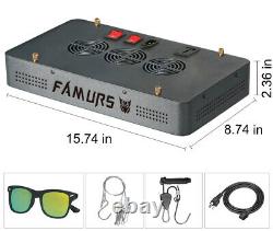 Famurs 1500w Triple Chips Led Grow Light Full Spectrum With Veg And Bloom Switch