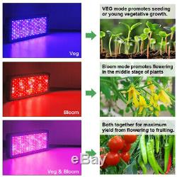 Famurs 2000w Led Grow Light Full Spectrum Triple Chips Commutateurs Et Veg Bloom