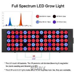Hydroponique 600w Led Grow Light Full Spectrum Pour L'intérieur Veg Flower Lamp Usine