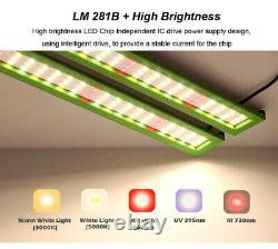 Kits De Lumière De Croissance Led 4000w Lampe À Spectre Complet Pour Les Plantes Hydroponiques Veg