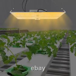 Lampe de croissance à LED 800W Full Spectrum Dimmable pour plantes d'intérieur Veg Flower USA