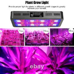 Lampe de croissance pour plantes d'intérieur et de serre à 84 LED