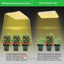 Lampe de culture LED Full Spectrum 3000W pour la croissance végétative et la floraison des plantes en intérieur hydroponique.