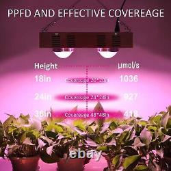 Lampe de culture à LED Oppolite LED 800W Full Spectrum Panel pour la croissance en intérieur des légumes