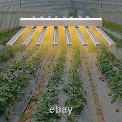 Lampe de culture à spectre complet 6x6 pi pour plantes d'intérieur - Barres LED suspendues pour la croissance des légumes