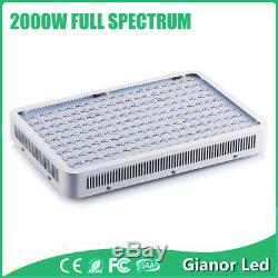 Led 2000w Croître Lampe Kits Lumière Pour Plante Vegs Hydroponique Croissance Full Spectrum
