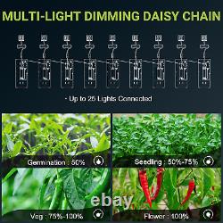 Led Grow Light Full Spectrum Samsung Lm301 Pour Les Plantes Intérieures Veg Flower 200 Watt