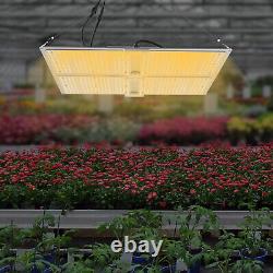Lumière de croissance LED 800W Full Spectrum pour plantes d'intérieur hydroponiques Veg Flower Ip65