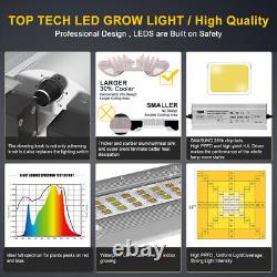 Lumière de croissance LED PHLIZON 640W spectre complet Barre de bande intérieure commerciale pour fleurs