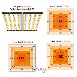 Lumière de croissance LED Phlizon FD8000 FD6500 1000W Spectre complet pour Veg Bloom IR à l'intérieur