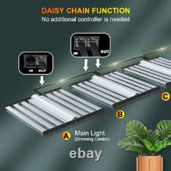 Lumière de croissance LED Phlizon FD8000 FD6500 1000W Spectre complet pour Veg Bloom IR à l'intérieur