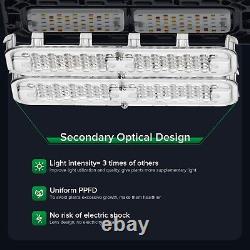 Lumière de croissance LED Samsung 400W Full Spectrum pour plantes d'intérieur toutes les étapes Veg Flower Bloo