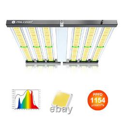 Lumière de croissance LED Samsung 450W à spectre complet pour plantes d'intérieur, lampe réglable pour légumes et fleurs