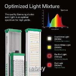 Lumière de croissance LED VIVOSUN VSX3200, 2x4ft. Avec Diodes Samsung et Spectre Complet Sunlike