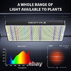 Lumière de croissance LED à haut rendement de 4000W à spectre complet pour la croissance des légumes et des fleurs en hydroponie