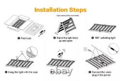 Lumière de croissance LED de 1000W dimmable imperméable à spectre complet pour serre hydroponique