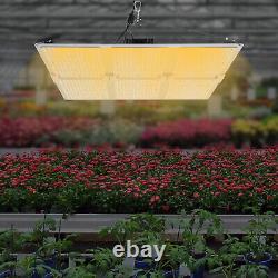 Lumière de croissance LED intérieure de 1200W pour plantes hydroponiques Veg Flower Growing Panel de 28,34 pouces