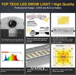 Lumière de croissance LED pliable Phlizon FC1000W Full Spectrum Grow Veg Flower pour usage commercial