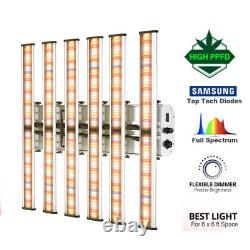 Lumière de croissance Phlizon 4000W Full Spectrum LED Bar intérieur Veg Flower 4x4ft Toutes les étapes