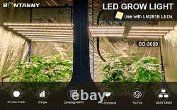 Lumière de croissance à LED Phlizon BAR-6500 640W Barre Samsung Full Spectrum Veg Bloom Plants