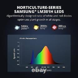 Lumière de croissance à LED VIPARSPECTRA KS5000 Full Spectrum pour plantes commerciales Veg Flower