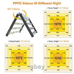 Lumière de croissance à LED de 1000W spectre complet pour plantes d'intérieur Veg Flower de type commercial