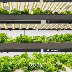 Lumière de croissance à LED de 6500W pour plantes d'intérieur en hydroponie à spectre complet pour légumes et fleurs