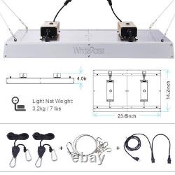 Lumière de croissance à spectre complet de 4000W pour plantes d'intérieur VEG Bloom avec système à double interrupteur