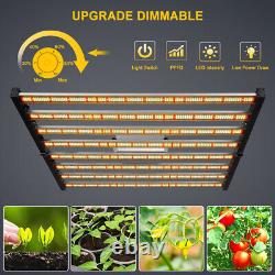 Lumière de croissance commerciale Phlizon 640W Full Spectrum LED pour plantes d'intérieur Veg Bloom