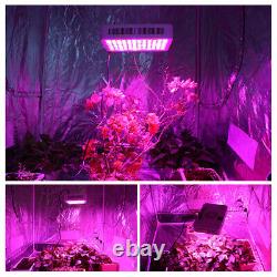 Lumière de croissance des plantes LED de 600W avec interrupteur Veg Bloom dimmable amélioré