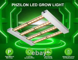 Lumière de culture LED PRO 2000W 4x4ft Full Spectrum pour plantes en intérieur - Lampe commerciale certifiée UL
