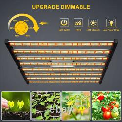 Lumière de culture LED Phlizon 720W Full Spectrum pliable pour légumes et fleurs d'intérieur en hydroponie