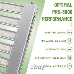 Lumière de culture Phlizon LED 360W 640W Veg Bloom Full Spectrum Lampe commerciale intérieure
