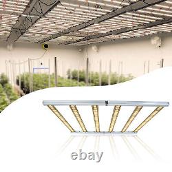 Lumière de culture WYZM Hydro YX 640Watt- LED pour tente intérieure pour légumes et fleurs expédition rapide aux États-Unis