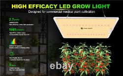 Lumières de croissance 2000W à spectre complet LED dimmable pour plantes d'intérieur Veg Bloom Samsung