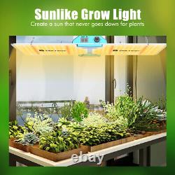Lumières de croissance LED Phlizon 2000W pour plantes d'intérieur Veg Flower IR Seed Veg Flower US